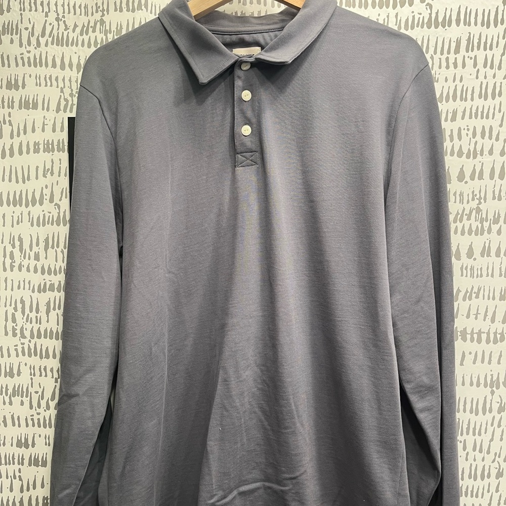 Flint and Tinder Gray Polo Shirt for Men - Picture 2 of 3